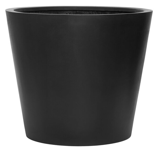 Kvetináč Bucket čierny M, ⌀ 58 cm x v 50 cm, 9,5 kg, 95l