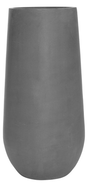 Kvetináč Nax sivý M, ⌀ 35 cm x v 70 cm, 6,4 kg, 51,3l