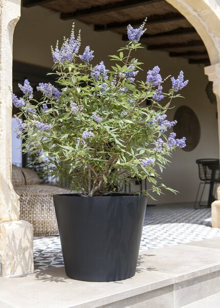 Kvetináč Bucket čierny M, ⌀ 58 cm x v 50 cm, 9,5 kg, 95l
