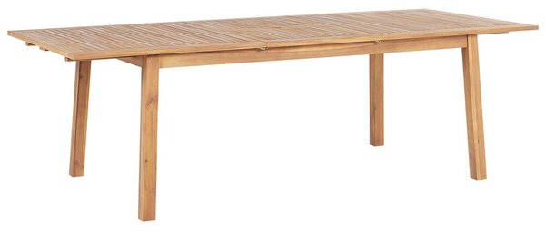 Záhradný stôl Cessi (svetlé drevo). Vlastná spoľahlivá doprava až k Vám domov. 1010134