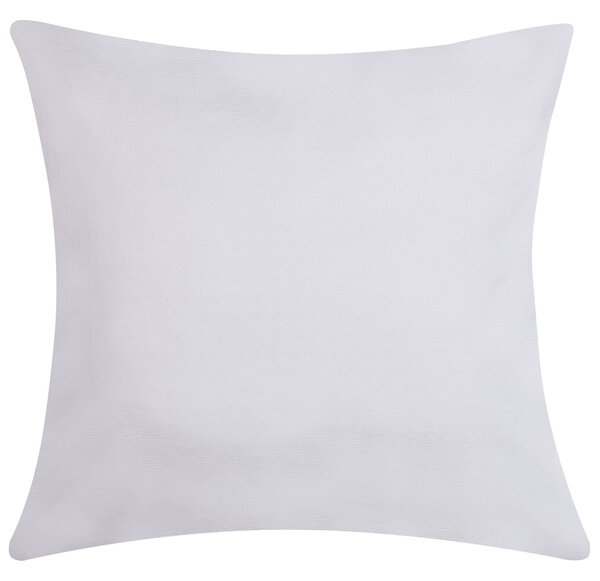 Sada 2 dekoratívnych vankúšov viacfarebná 45 x 45 cm s motívom tváre moderné bytové doplnky