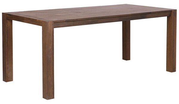 Jedálenský stôl Naruba (pre 8 osôb) (tmavé drevo). Vlastná spoľahlivá doprava až k Vám domov. 1010192