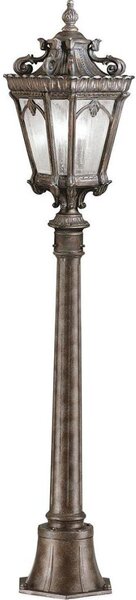 Kichler KL-TOURNAI4-M - Vonkajšia lampa TOURNAI 1xE27/60W/230V IP44 bronzová