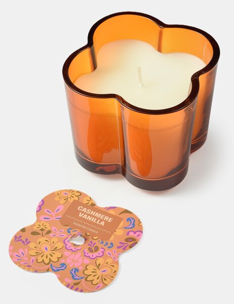 Sinsay - Voňavá sviečka Cashmere Vanilla - jantárová