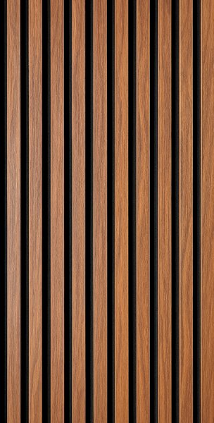 3D lamelový panel 275x46cm SLIM - orech toskánsky