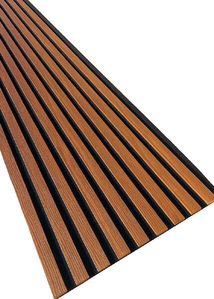 3D lamelový panel 275x46cm SLIM - orech toskánsky