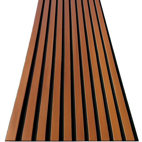 3D lamelový panel 275x46cm SLIM - orech toskánsky