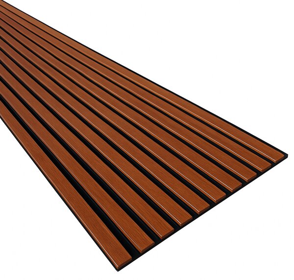 3D lamelový panel 275x46cm SLIM - orech toskánsky