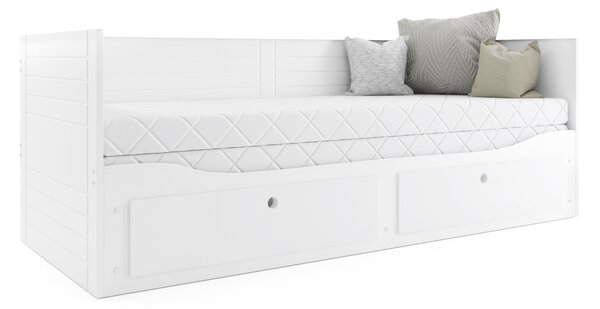Výsuvná detská posteľ HERMES biela 200x90 cm