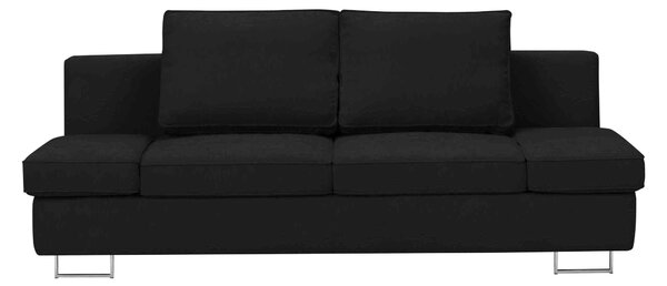 Čierna Dvojmiestna rozkladacia pohovka Selene 210 × 100 × 86 cm WINDSOR & CO