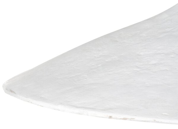 Závesná lampa biela papier-mâché ručne vyrobené tienidlo moderný štýl obývačka jedáleň
