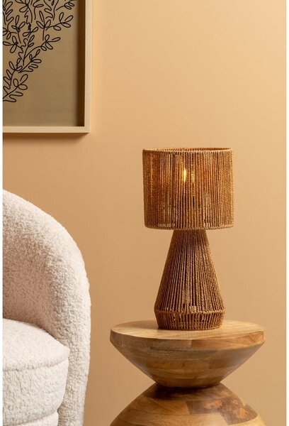 Okrúhly odkladací stolík z mangového dreva ø 35 cm Totem – Leitmotiv