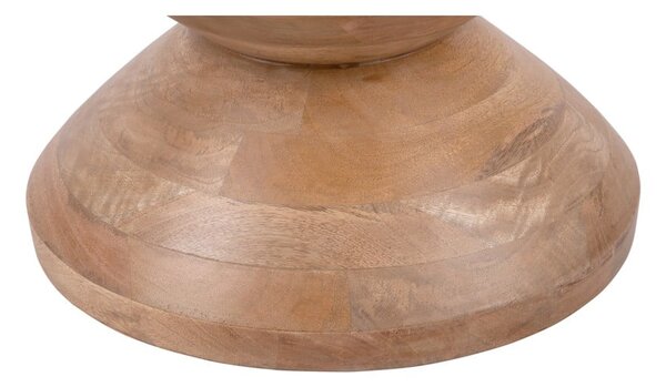 Okrúhly odkladací stolík z mangového dreva ø 35 cm Totem – Leitmotiv
