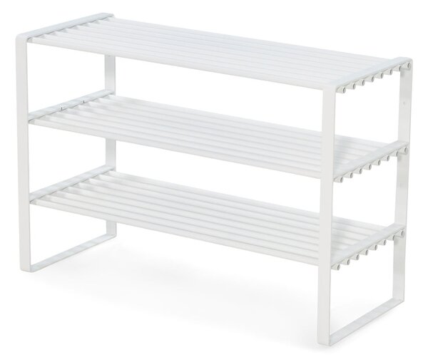 Biela kovová skrinka na topánky 70x49x29 cm Rex – Spinder Design