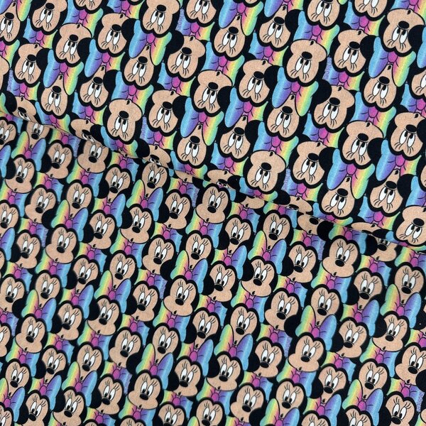 Metráž Bavlna digital - MINNIE s licenciou