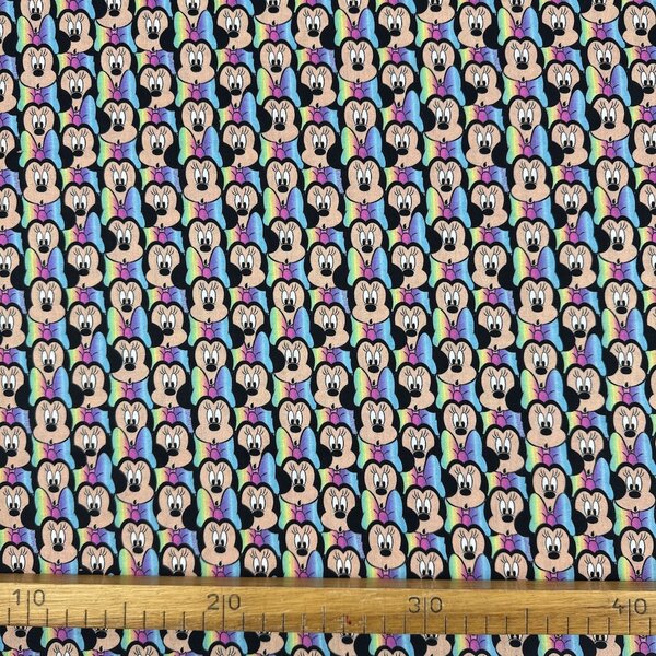 Metráž Bavlna digital - MINNIE s licenciou