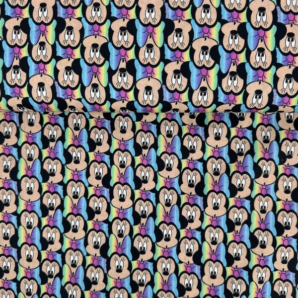 Metráž Bavlna digital - MINNIE s licenciou