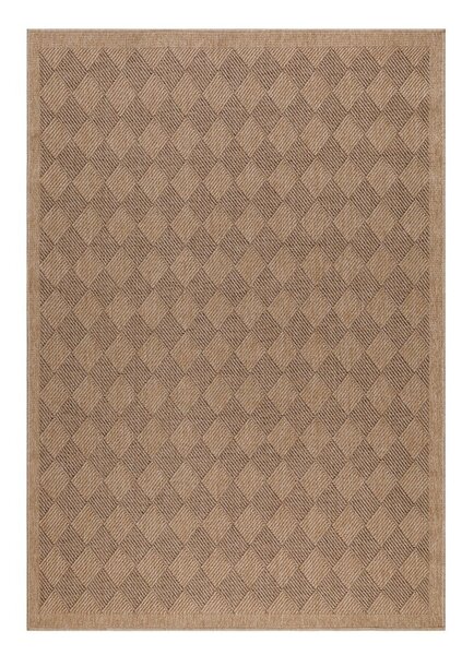Tmavo prírodný vnútorný a vonkajší koberec 120x170 cm Dhaka – Ayyildiz Carpets