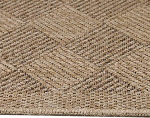 Tmavo prírodný vnútorný a vonkajší koberec 120x170 cm Dhaka – Ayyildiz Carpets