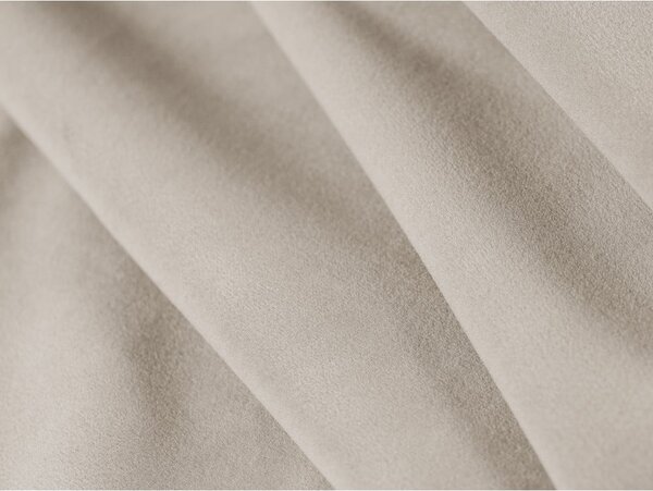Biela zamatová pohovka 250 cm Torino – Micadoni