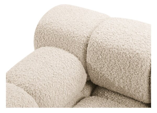 Béžová modulárna pohovka z textílie bouclé 188 cm Bellis – Micadoni Home