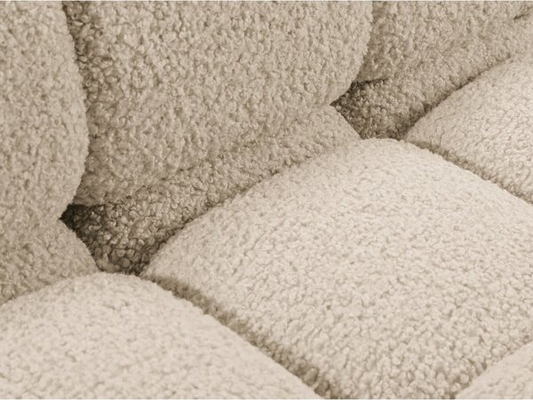 Béžová modulárna pohovka z textílie bouclé 188 cm Bellis – Micadoni Home