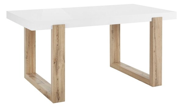 Biely jedálenský stôl 90x160 cm Solid – Støraa