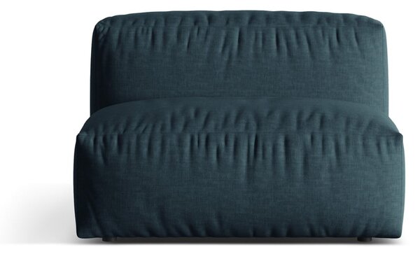 Tmavomodrý modul pohovky (stredový diel) Martina – Micadoni Home