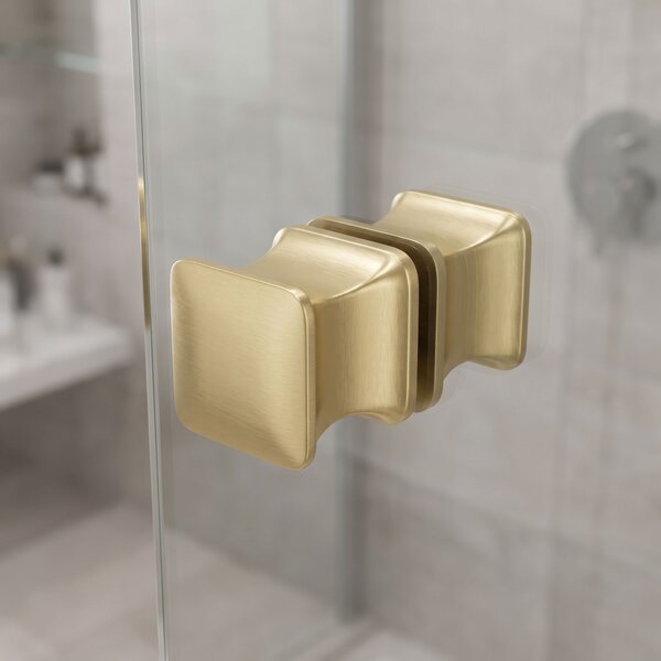 Madlo do sprchových dverí Rea 04 Brushed Gold