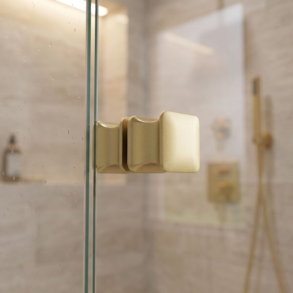 Madlo do sprchových dverí Rea 04 Brushed Gold