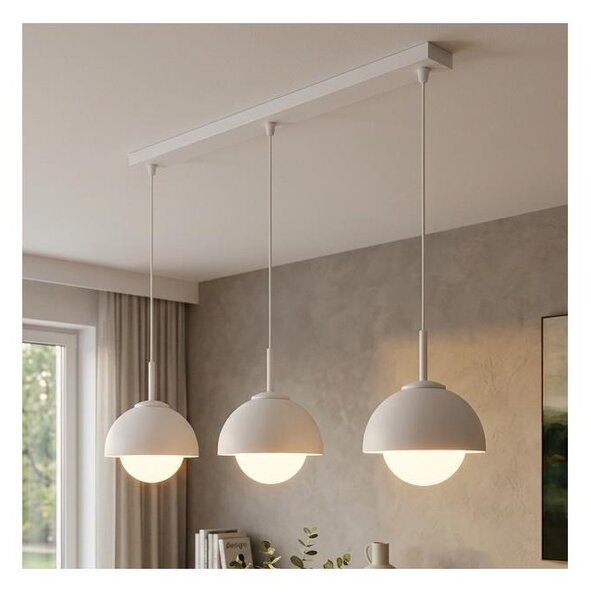 BRILAGI - Luster na lanku COSMO 3xE27/60W/230V biela