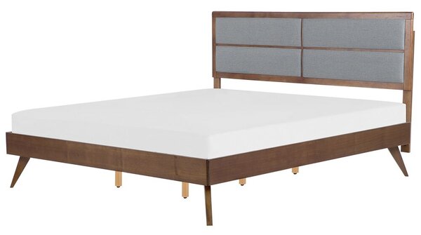 Manželská posteľ 180 cm POSE (s roštom) (tmavé drevo). Vlastná spoľahlivá doprava až k Vám domov. 1007425