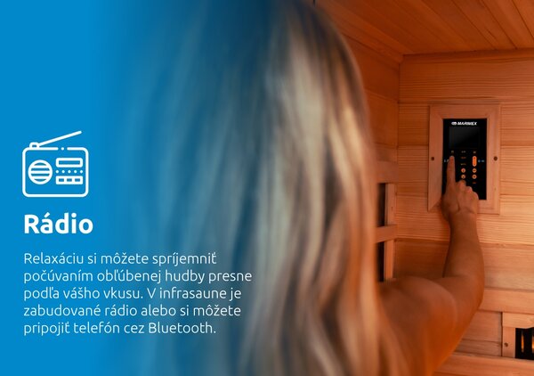 Marimex | Infrasauna Marimex TRENDY 1001 M s Wi-Fi (FSC) | 11105673