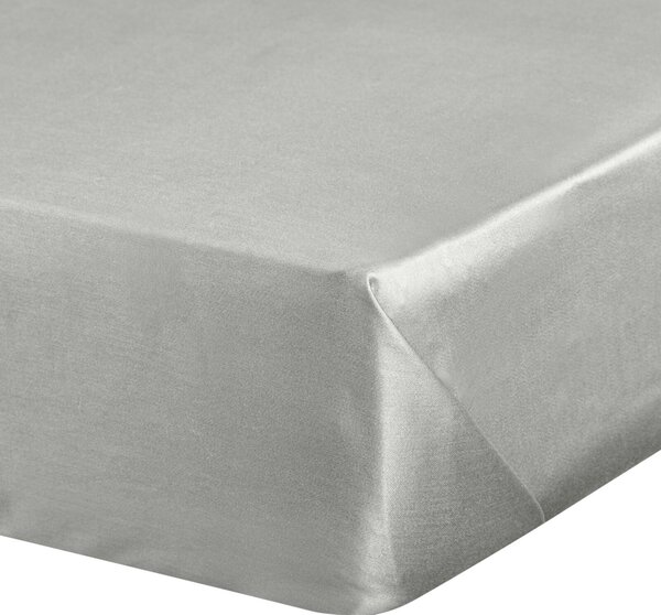 SATÉNOVÉ PRESTIERADLO DINA 160X200 CM SVETLOSIVÉ