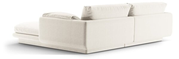 Biela rohová pohovka (ľavý roh) Torino – Micadoni Home