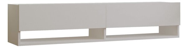 Biely TV stolík 141x31x30 cm Arges – Kalune Design