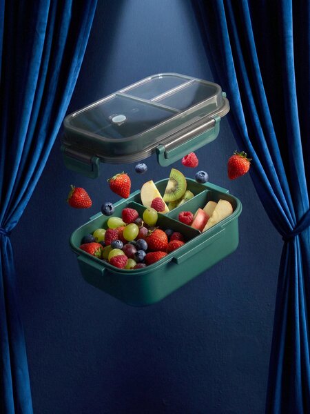 Sinsay - Lunch box s priehradkami - modrozelená