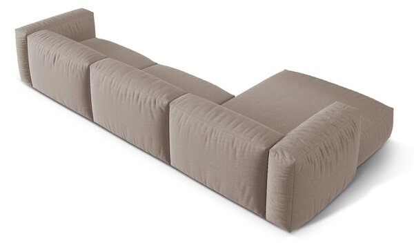Béžová modulárna rohová pohovka (ľavý roh) Martina – Micadoni Home