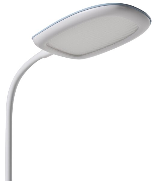 Stolná LED lampa modrá syntetický materiál 3 režimy teploty svetla so stmievačom nastaviteľná kancelária