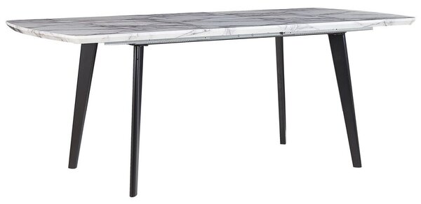 Jedálenský stôl MATTILDA (sivá + čierna) (pre 6 až 8 osôb). Vlastná spoľahlivá doprava až k Vám domov. 1026738