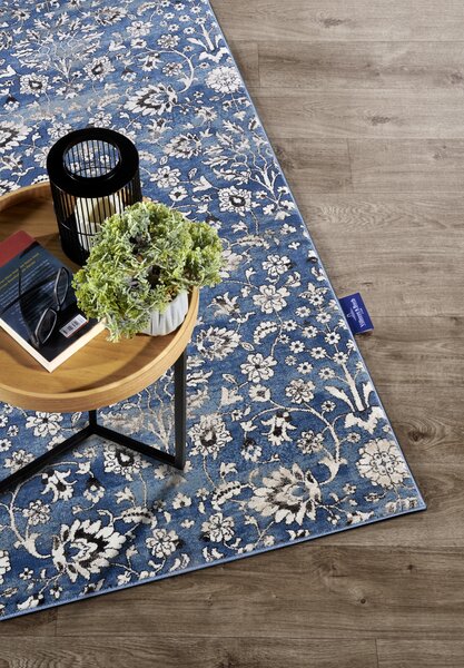 Villeroy & Boch , Kusový koberec 106119 Blue, Cream, 120x170, modrá, obývacia izba