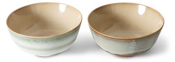 Rustikálne béžová porcelánová mištička Chef - Ø 9*3 cm / 50 ml - HKLIVING