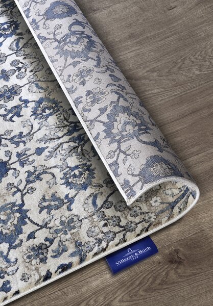 Villeroy & Boch Kusový koberec 106120 Cream, Blue, 120x170, modrá, obývacia izba