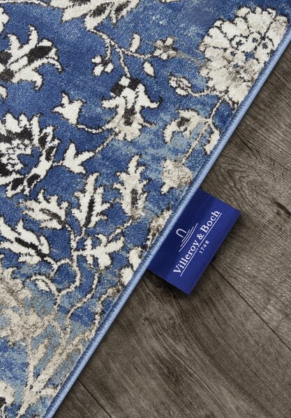 Villeroy & Boch , Behúň 106119 Blue, Cream, 80x240, modrá, obývacia izba