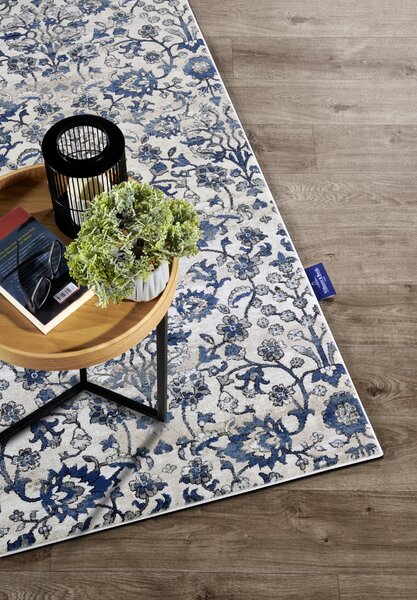 Villeroy & Boch Kusový koberec 106120 Cream, Blue, 120x170, modrá, obývacia izba