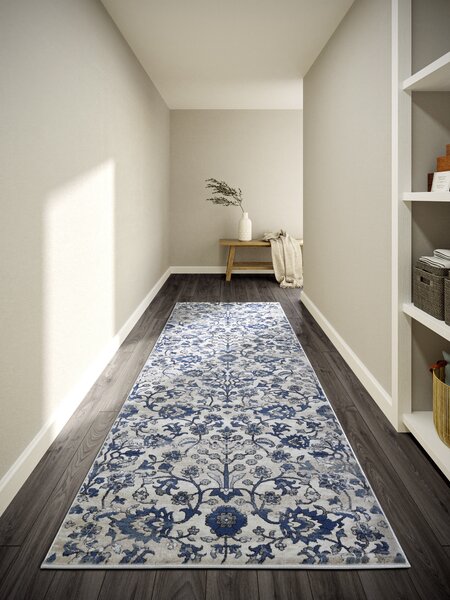 Villeroy & Boch , Behúň 106120 Cream, Blue, 80x240, modrá, obývacia izba