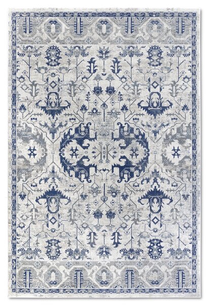 Villeroy & Boch , Kusový koberec 106121 Cream, Blue, 120x170, modrá, obývacia izba