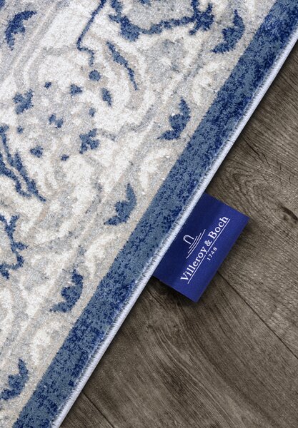 Villeroy & Boch Kusový koberec 106122 Cream, Blue, 120x170, modrá, obývacia izba