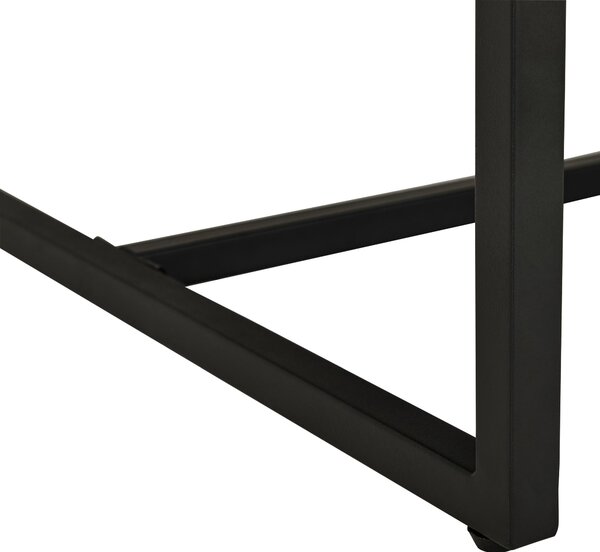 KONFERENČNÝ STOLÍK, prírodná farba, čierna, drevo, kov, 70/70/45,5 cm MID.YOU - Stolíky do obývačky, Online Only
