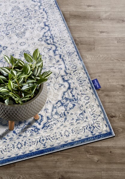 Villeroy & Boch , Behúň 106122 Cream, Blue, 80x240, modrá, obývacia izba